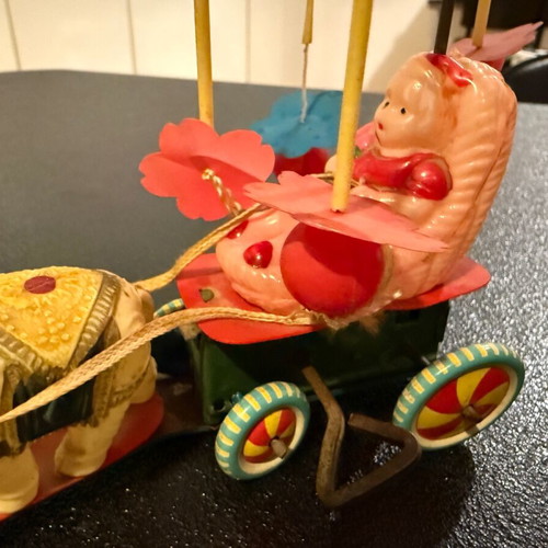 Metal Wind-Up Toy Used From the 1970s