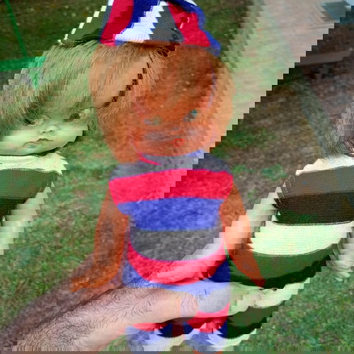 Винтидж кукла употребявана, антикварна