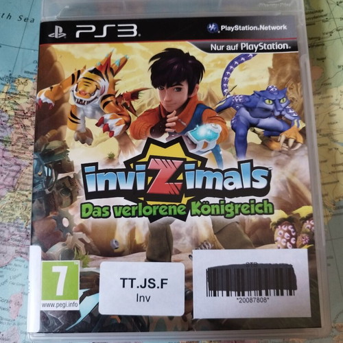Invizimals PS3 game, German edition