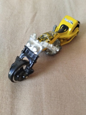 Hot Wheels Blast Lane metal motorcycle like new