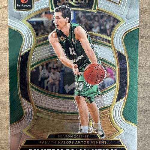 2025-26 Panini Select Euroleague Basketball Card Dimitris Diamantidis like new