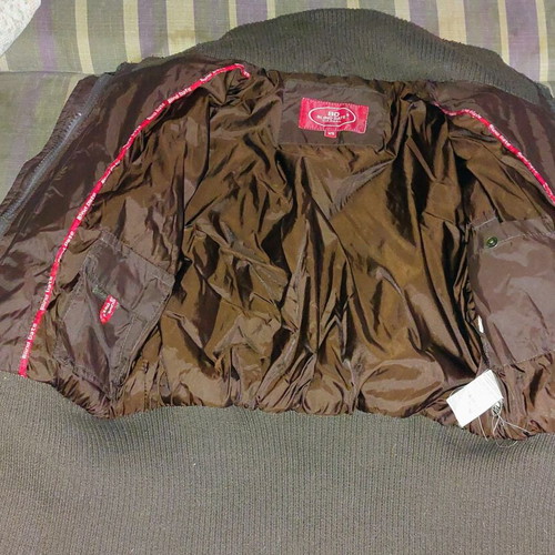 Bomber Blind Date Casual brown puffer jacket size XS like new