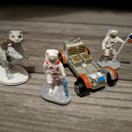 Micro Machines Space Moon Set 1989 Galoob like new, vintage
