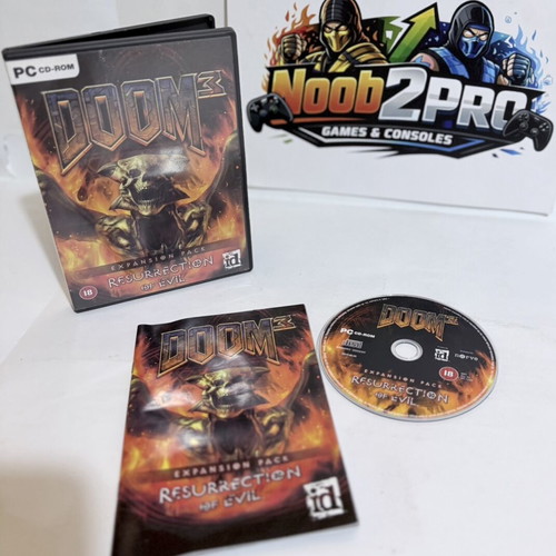 Doom 3 Resurrection of Evil PC expansion pack used