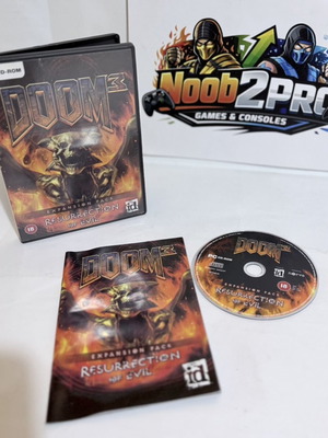 Doom 3 Resurrection of Evil PC expansion pack used