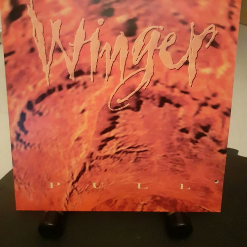 Winger Pull vinyl record used, rare first European pressing