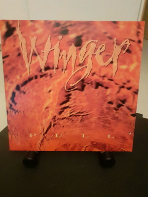Winger Pull vinyl record used, rare first European pressing