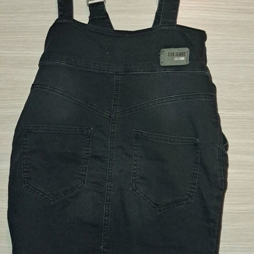 BSB black overall skirt size S like new