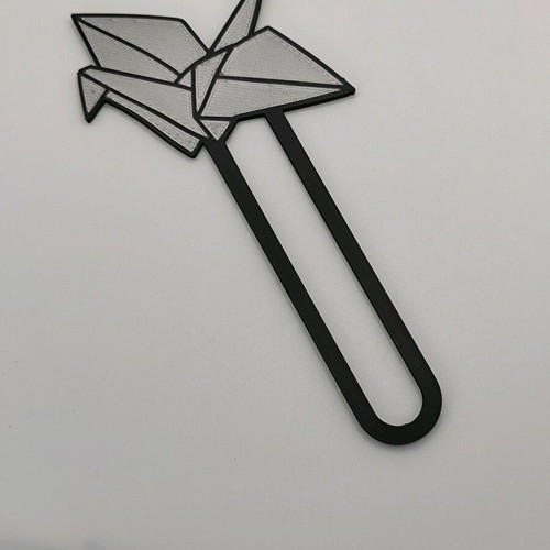 Origami bookmark new, 3D printed