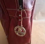 Tous leather shoulder bag extra large, like new, red