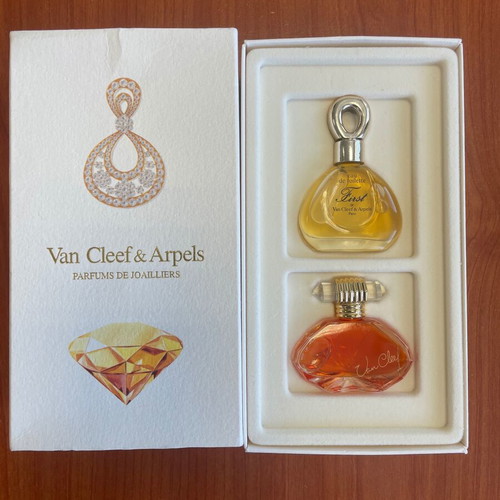 Van Cleef & Arpels vintage perfume set 2 Eau de Toilette testers 5 ml