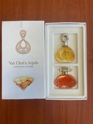 Van Cleef & Arpels vintage perfume set 2 Eau de Toilette testers 5 ml