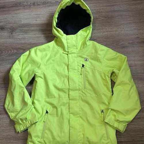 Volcom Elias snowboard jacket used, size M, green