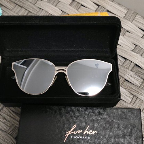 Hawkers for her sunglasses used, grey