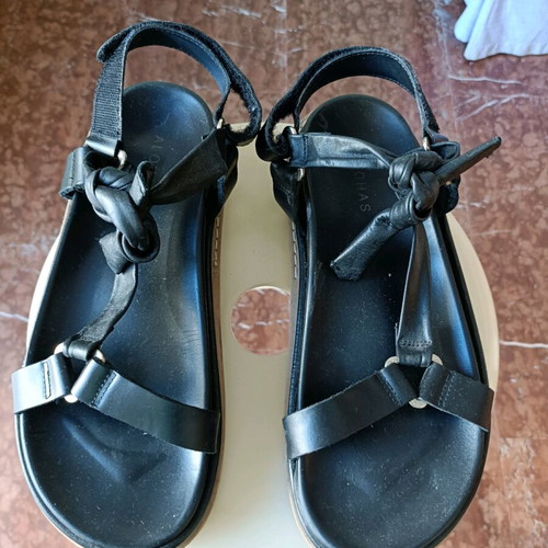 Aloha's women's sandals used, size 40, black