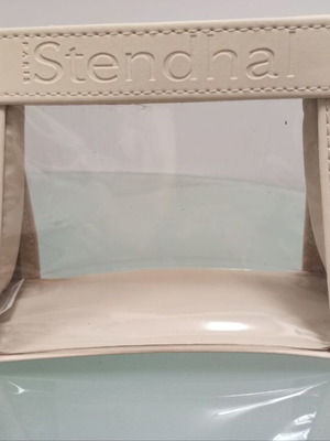 Waterproof cosmetic toiletry bag new beige