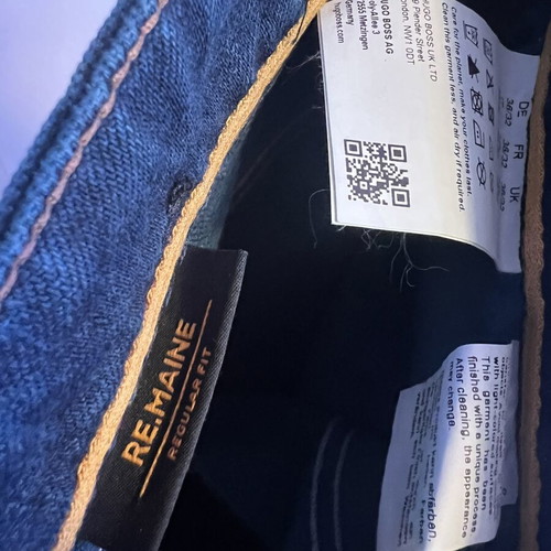 Boss Jeans new, size L, gray and blue
