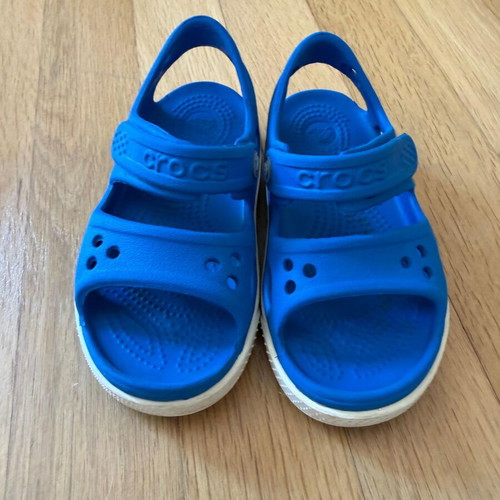 Crocs Kids Sandals Like New Blue Sizes 23-24