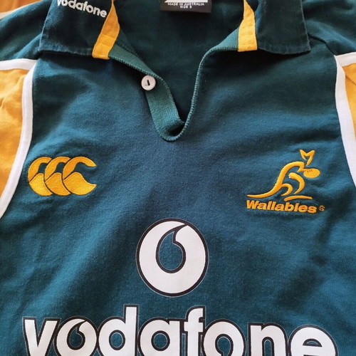 Australia Wallabies Rugby Jersey 2002/3 Canterbury Edition like new