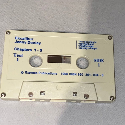 Excalibur rare children's cassette new, Expres Publications