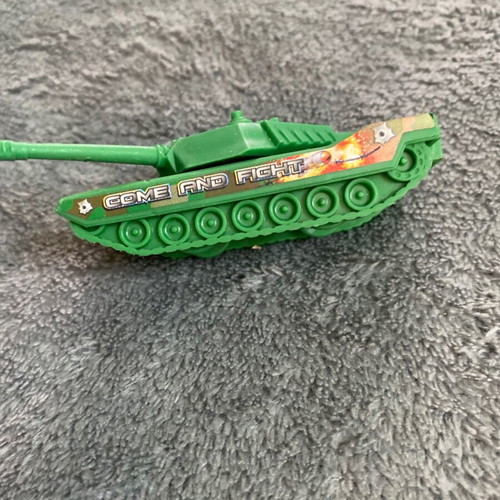 Tank Leopard 1 miniature used, plastic from the 80s