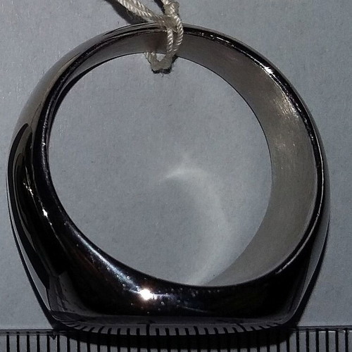 Ring made of stainless steel new, multicolor and silver