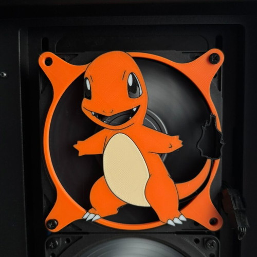 Pokemon fan cover 120mm like new, 1 piece