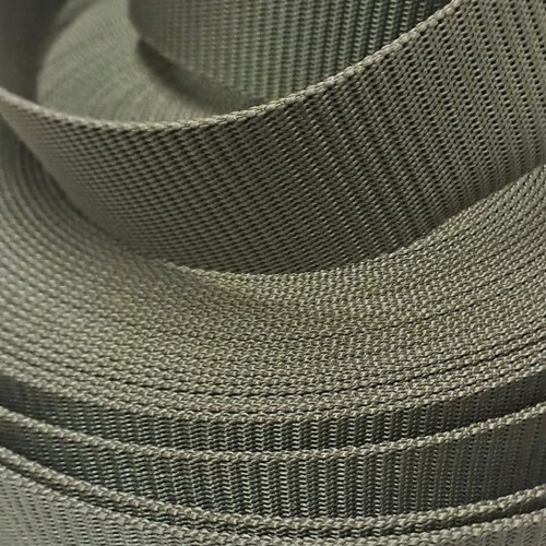 Military belt khaki color new, 6 cm width