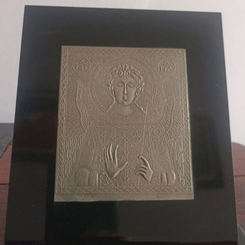 Archangel Michael by Ilias Lalaounis 14x14 cm (9.5x8 cm)