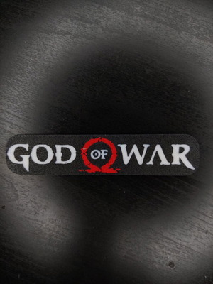 3D Printed God of War Logo new, decorative for gaming setup