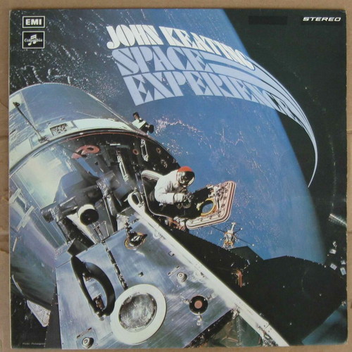 John Keating Space Experience 1972 vinyl record used, electronic