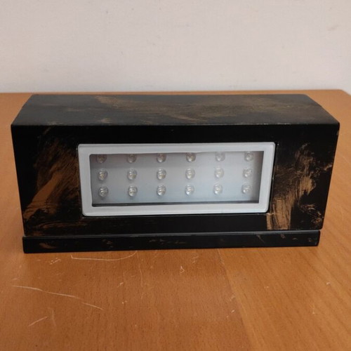 Adeleq Led Wall Light Double Beam Rectangular Aluminum 24xLED 4000K