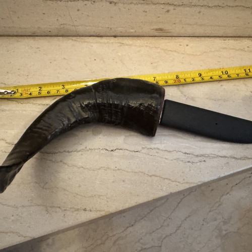 Vintage Decorative Knife "KLINIS" with Natural Horn Handle