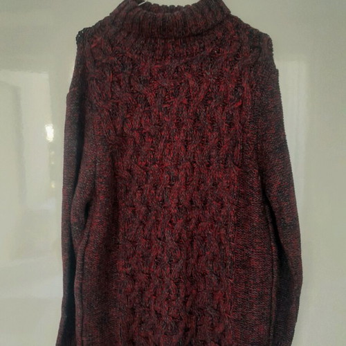 Bellissimo XL thick turtleneck sweater new multicolor
