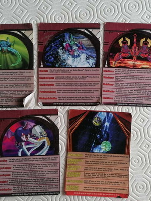 Bakugan Ability Cards used