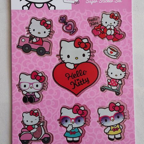 Hello Kitty sticker block with 200 stickers new