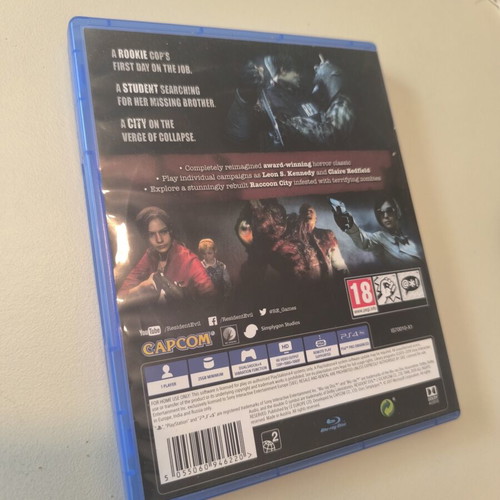 Resident Evil 2 Remake PS4 game like new