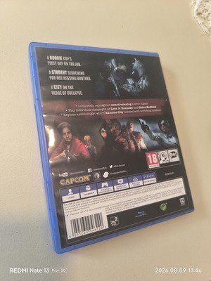 Resident Evil 2 Remake PS4 game like new