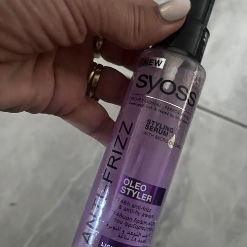 Syoss Anti-Frizz Styling Serum like new