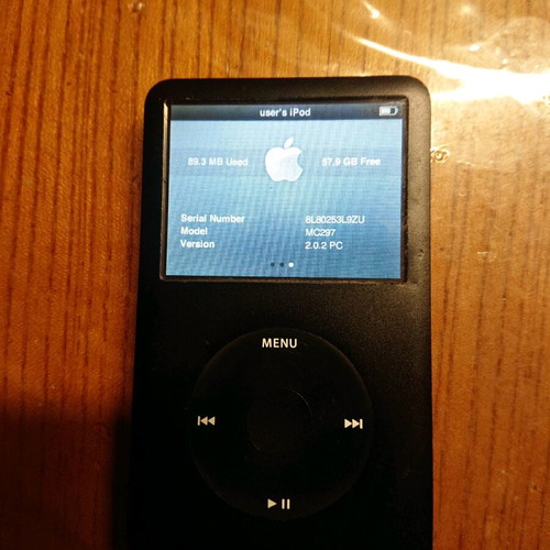 iPod Classic 7th Gen like new with SSD 128/256/512GB