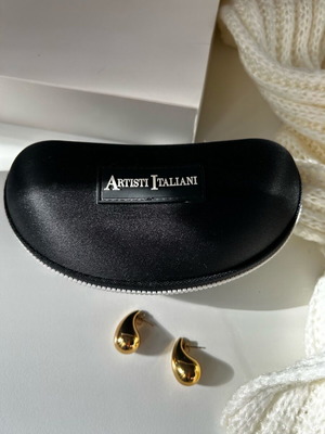 Artisti Italiani glasses case like new, black