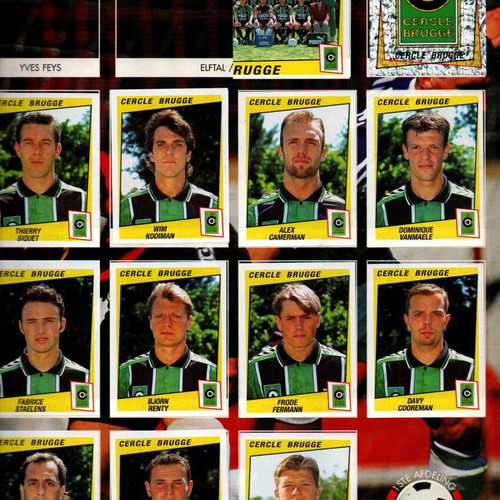 Panini Belgium Football 1997 collectible album new