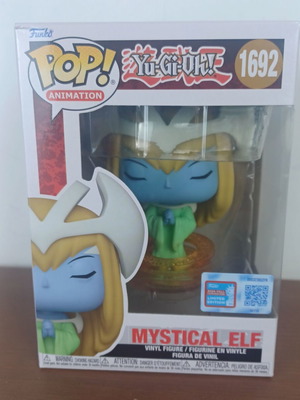 Funko Pop Animation Yu-Gi-Oh! Mystical Elf #1692 used limited edition