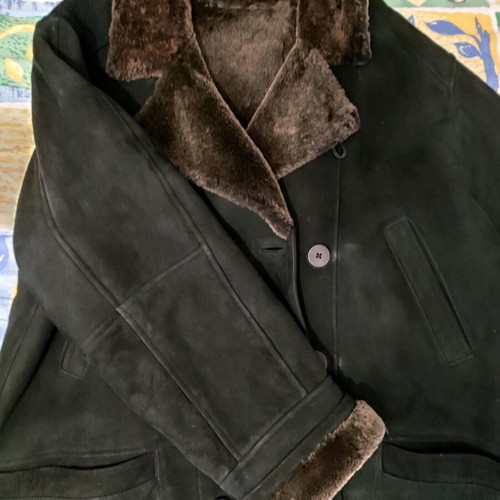 Pellessimo winter coat with fur new, size XL