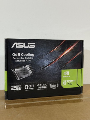ASUS GeForce GT 730 2GB GDDR5 графична карта, нова, запечатана