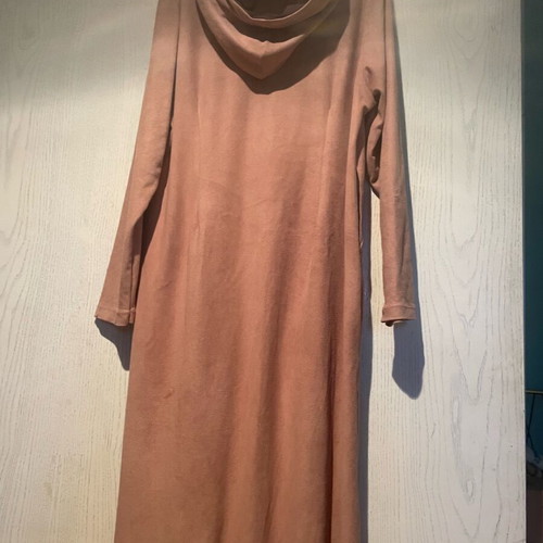 Dress like new beige and brown, size XXL