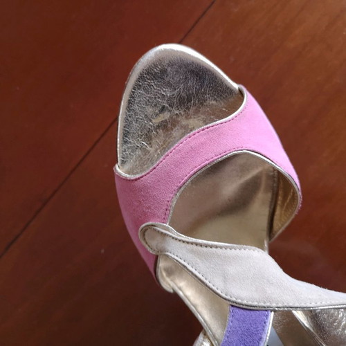 J.Bournazos sandals used, size 37, pink