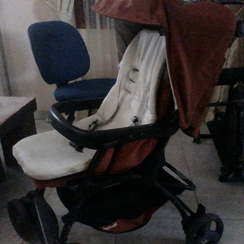 Baby stroller used for walks