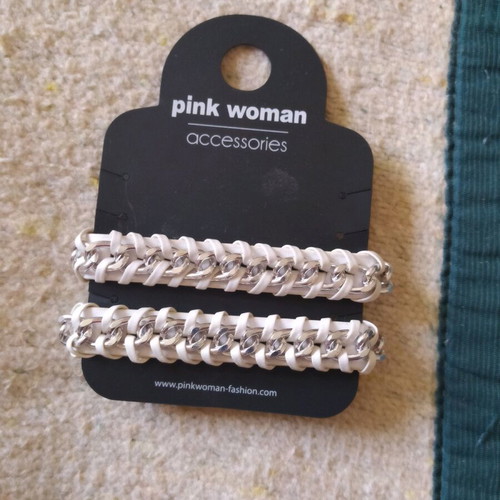 Leather bracelets like new