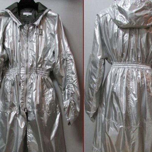 Celine Metallic Silver Insulated Jacket premium edition like new